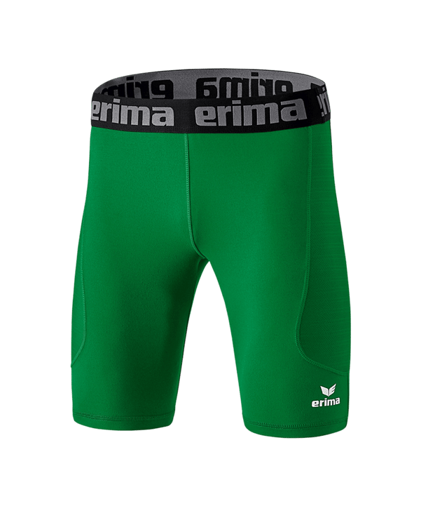 Erima Elemental Tight kurz Kids Grün - gruen