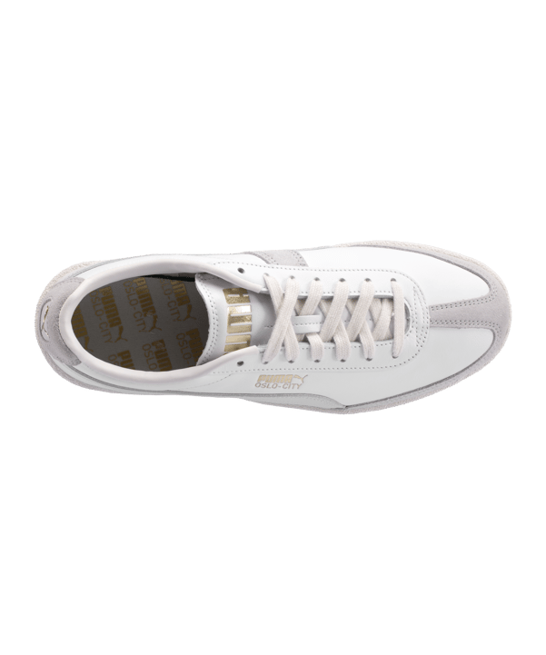 PUMA Oslo-City Luxe Sneaker Weiss F01 - weiss