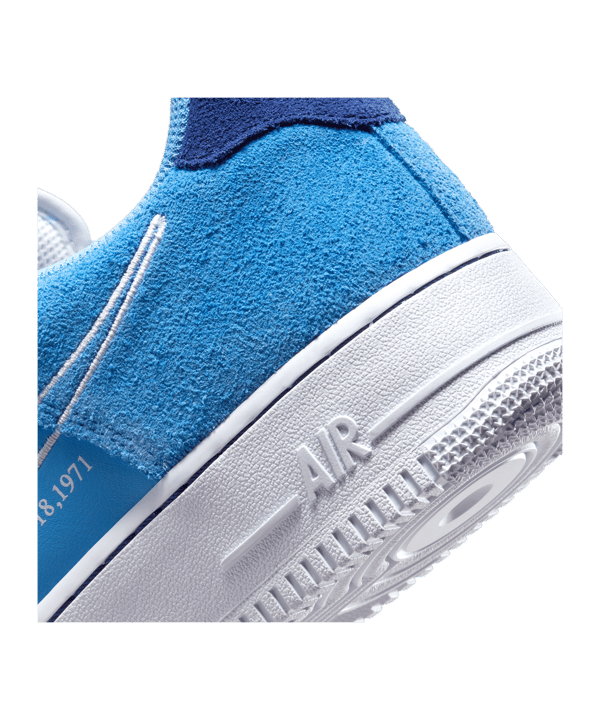 Nike Air Force 1 Blau Weiss F400 - blau