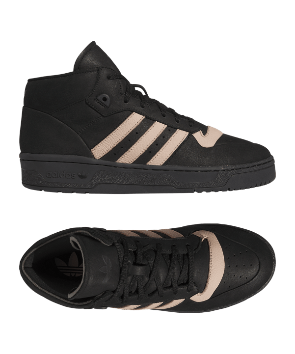 adidas Originals Rivalry Mid Chapter 1 Schwarz - schwarz