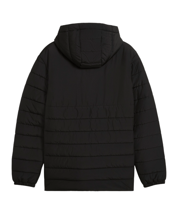 PUMA teamAdditions Padded Kapuzenjacke Schwarz F03 - schwarz