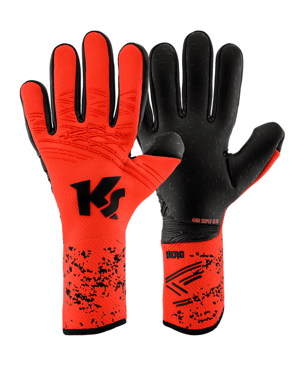 KEEPERsport Hero Elite NC Dominance Gants de gardien de but Rouge - rouge