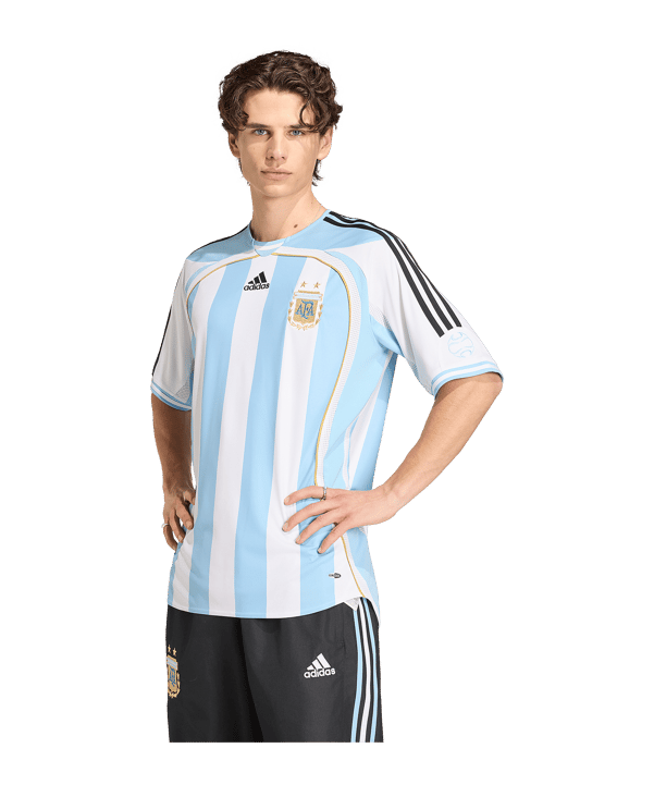 adidas AFA Argentinien Trikot Home 2006 Weiß - weiss