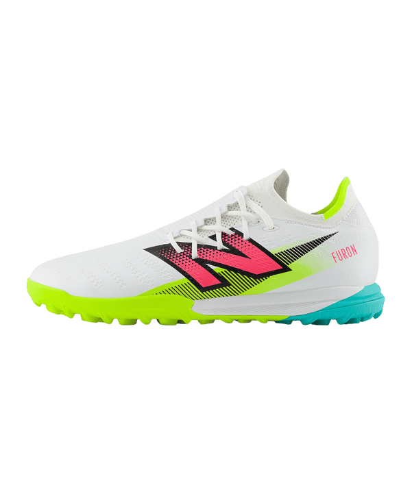 New Balance Furon Pro v7+ TF United in FuelCell Weiss FH75 - weiss