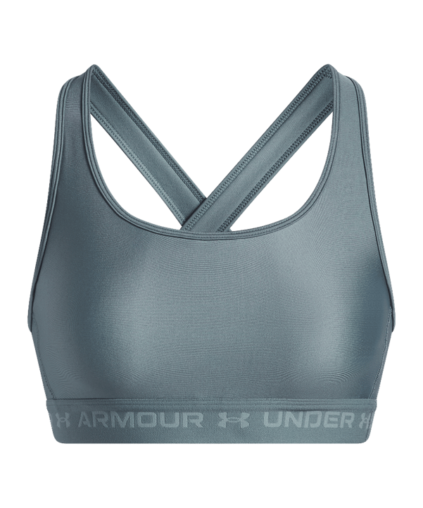 Under Armour Crossback Mid Brassière de sport Femmes Bleu C587 - bleu