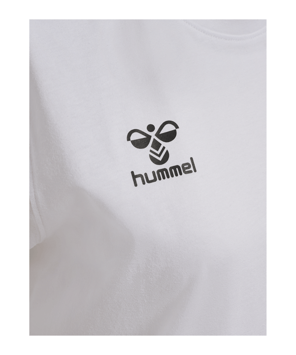 Hummel Go 2.0 Chevron T-Shirt Damen Weiß F9001 - weiss