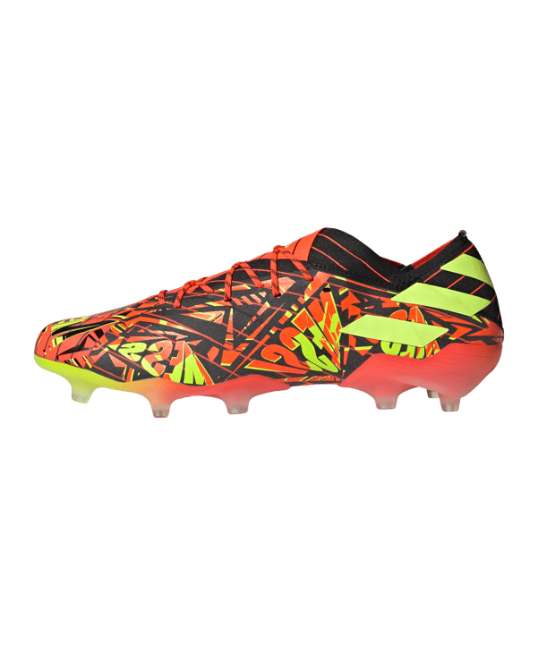 adidas NEMEZIZ Messi.1 FG Rot Gelb Schwarz - rot
