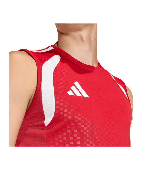 adidas Tiro 26 Tanktop Rot - rot