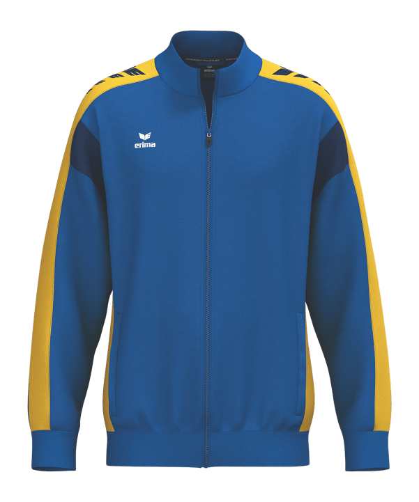 Erima Celebrate 125 Trainingsjacke Kids Blau Fnewroyalgelb - blau