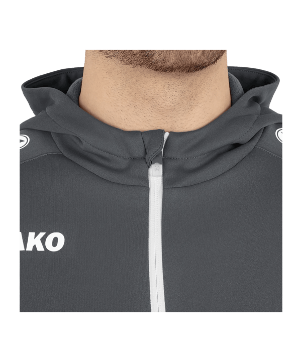JAKO Champ 2.0 Veste à capuche Gris C040 - gris