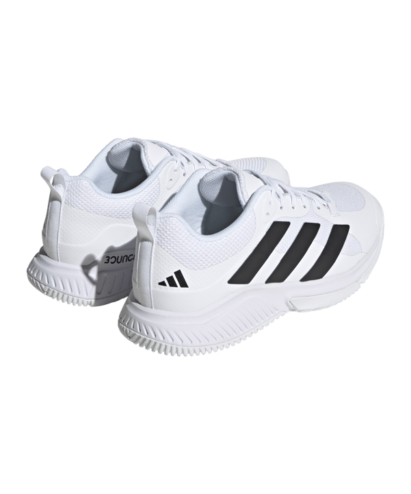 adidas Court Team Bounce 2.0 Weiss Schwarz - weiss