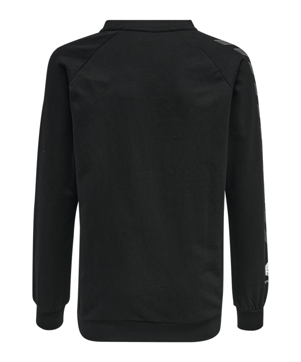 Hummel Move Grid Cotton Sweatshirt Kids Schwarz F2001 - schwarz