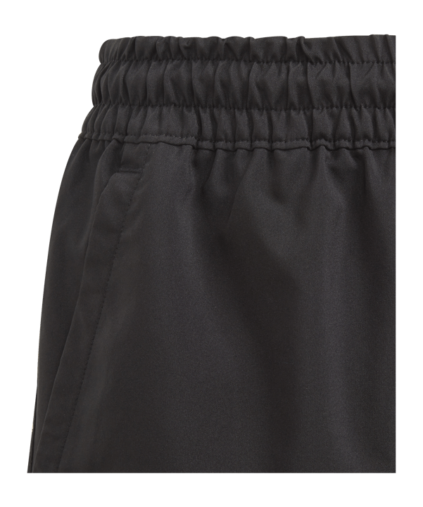 adidas Club Aeroready Short Kids Schwarz Weiss - schwarz