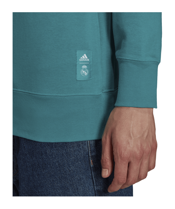adidas Real Madrid Icon Sweatshirt Grün - gruen