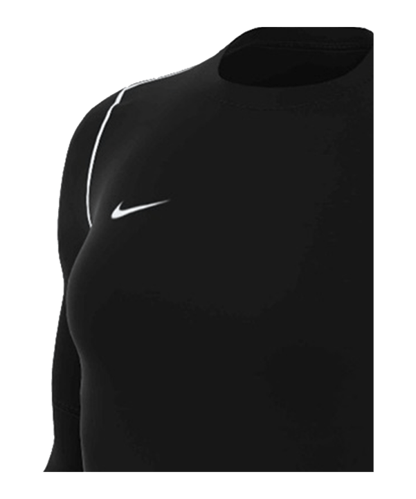 Nike Park 20 Sweatshirt Damen Schwarz Weiss F010 - schwarz