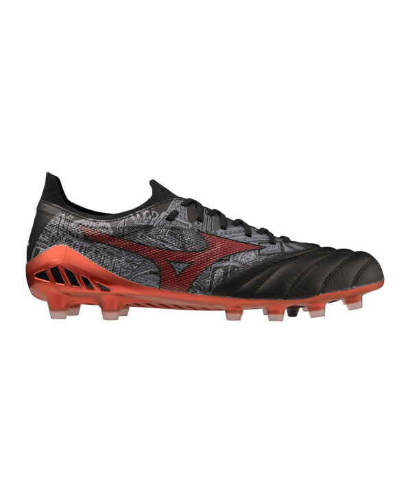 Mizuno Morelia Neo III FG Sergio Ramos 4 Schwarz Rot F04 - schwarz