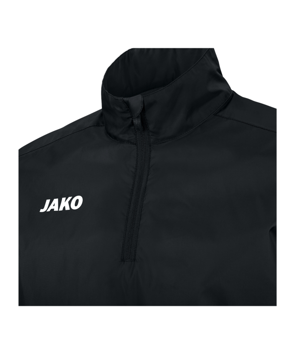 JAKO Team Rainzip Sweatshirt Kids Schwarz F800 - schwarz