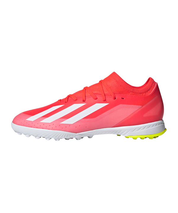 adidas X Crazyfast League TF Energy Citrus Rot Weiss Gelb - rot