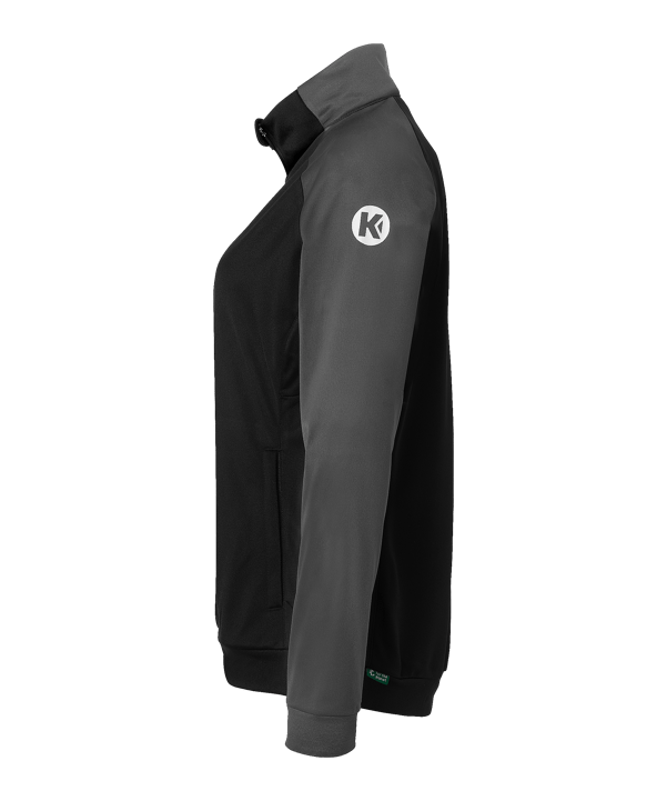 Kempa Trainingsjacke Damen Schwarz F11 - schwarz