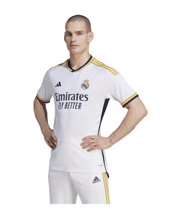 adidas Real Madrid Trikot Home 2023/2024 Weiss - weiss