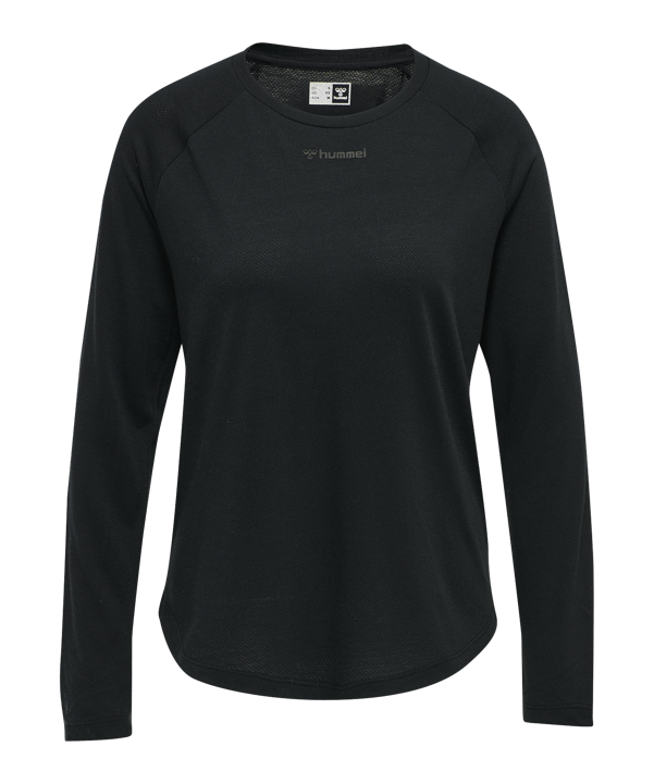 Hummel hmlMT Vanja Sweatshirt Damen Schwarz F2001 - schwarz