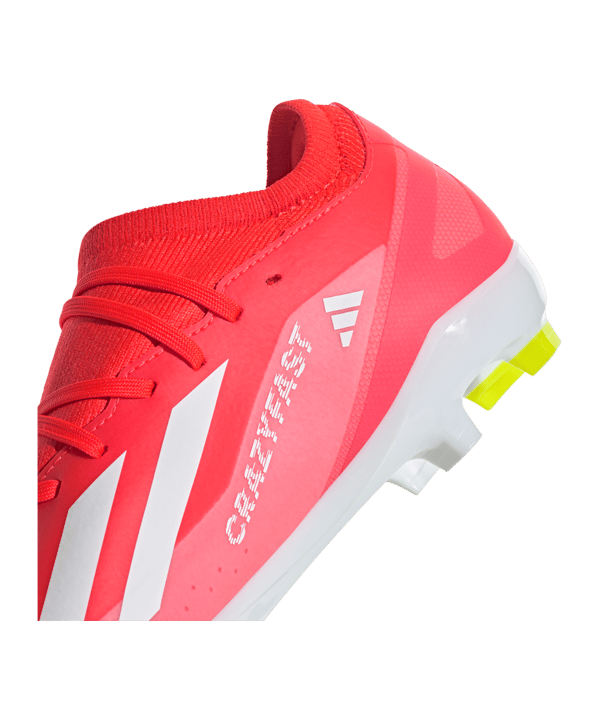 adidas X Crazyfast League FG Energy Citrus Rot Weiss Gelb - rot