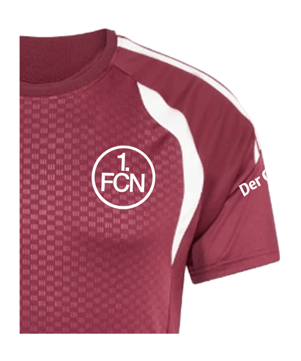 adidas 1. FC Nürnberg Trainingsshirt Rot - rot