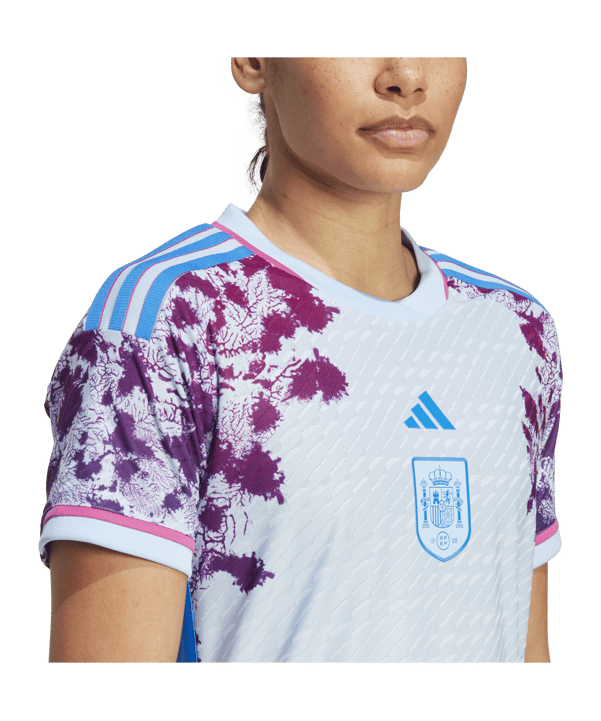adidas Spanien Auth. Trikot Away Frauen WM 2023  Damen Blau - blau
