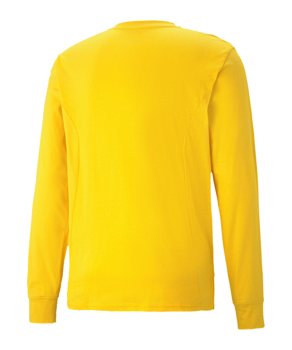 PUMA Basketball Shooting Shirt langarm Gelb F04 - gelb