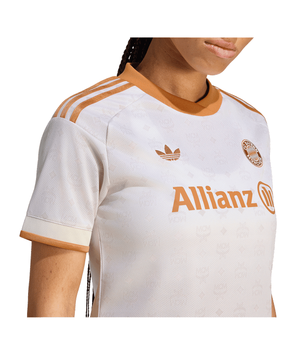 adidas FC Bayern München Frauenteam MCM Trikot 2026/2027 Damen Beige - beige