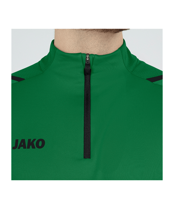 JAKO Challenge Ziptop Kids Grün Schwarz F201