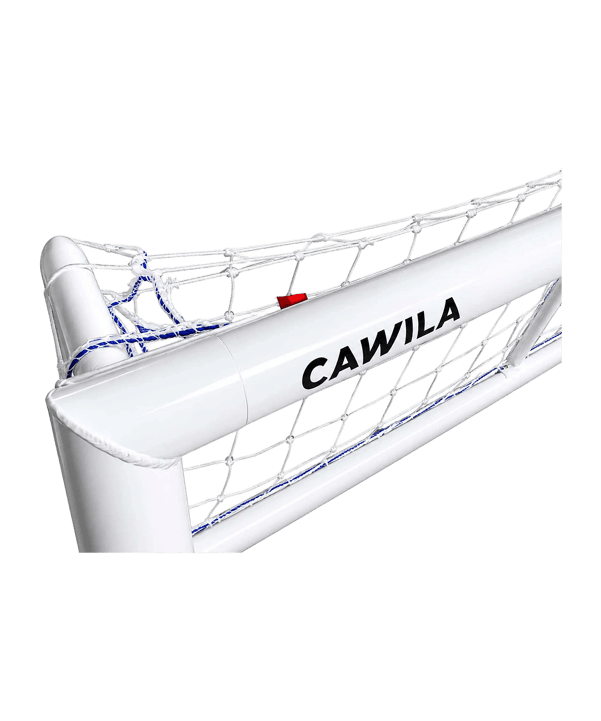 Cawila Walking-Football Tor LIGA ALU | 3x1m | teilverschweißt | inkl. Tornetz Objectif Blanc - blanc