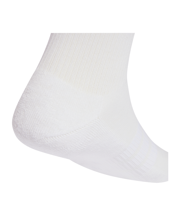 adidas Crew 3er Pack Socken Weiß - weiss