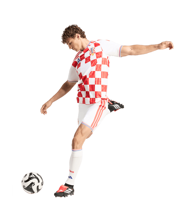 adidas Croazia Authentic Maglietta Home 2026 Bianco - bianco