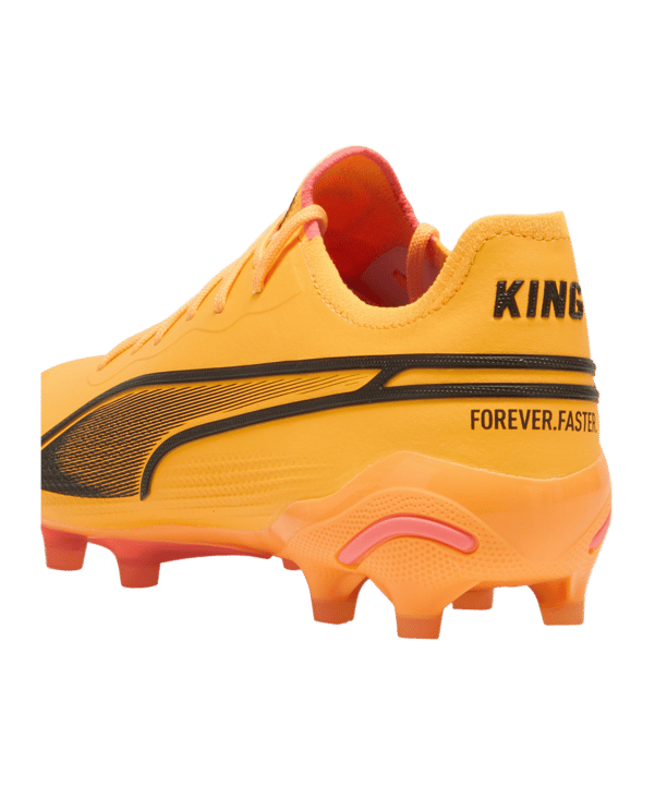 PUMA KING Ultimate FG/AG The Forever Faster Orange Schwarz F08 - orange