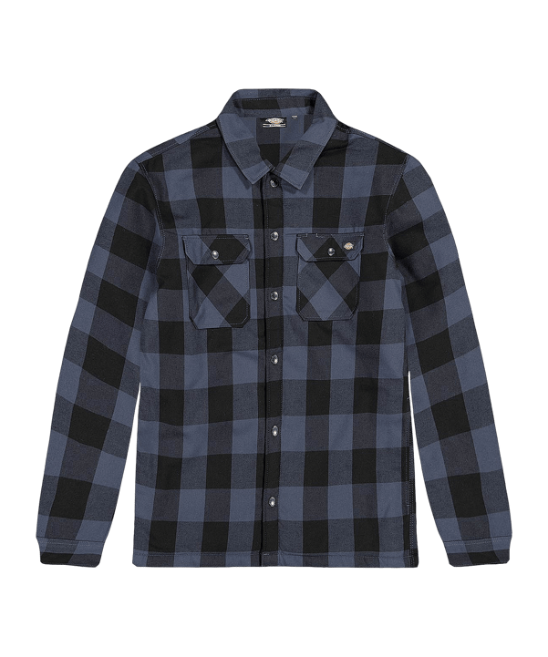 Dickie Lined Sacremento Hemd Blau - blau