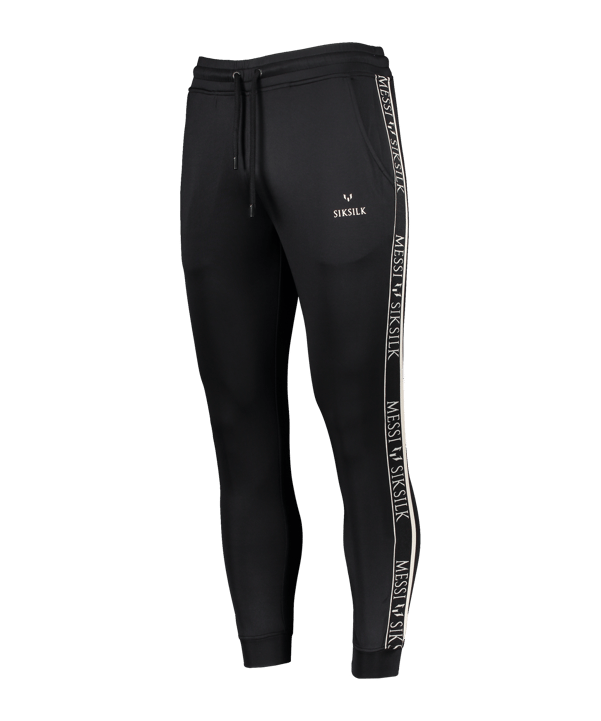 Messi X SikSilk Taped Jogginghose Schwarz - schwarz