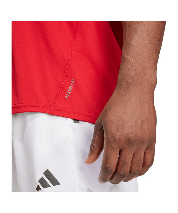 adidas T-Shirt Rouge - rouge