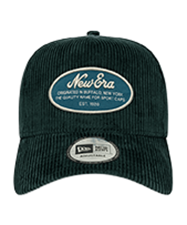 New Era E-Frame Cord Patch Cap Grün - gruen
