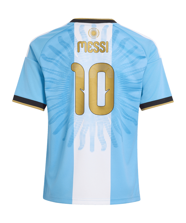 adidas Argentina Messi 10 Maglietta 2026 Bambini Blu - blu