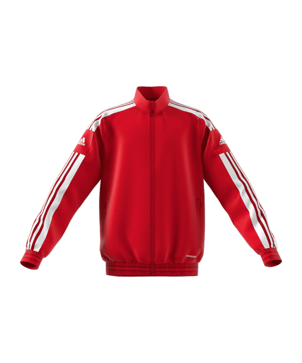adidas Squadra 21 Präsentationsjacke Kids Rot - rot
