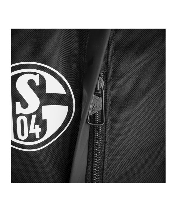 adidas FC Schalke 04 Rucksack Schwarz - schwarz