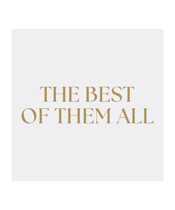 11teamsports „THE BEST OF THEM ALL" T-Shirt Blanc - blanc