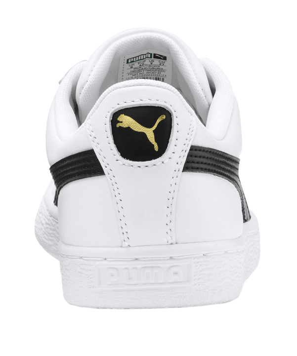 PUMA Basket Classic LFS Sneaker Weiss Schwarz F22 - weiss