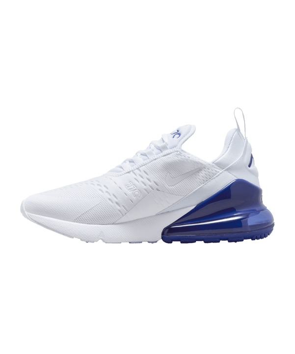 Nike Air Max 270 Weiss Blau F100 - weiss