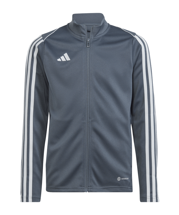adidas Tiro 23 League Trainingsjacke Kids Grau - grau