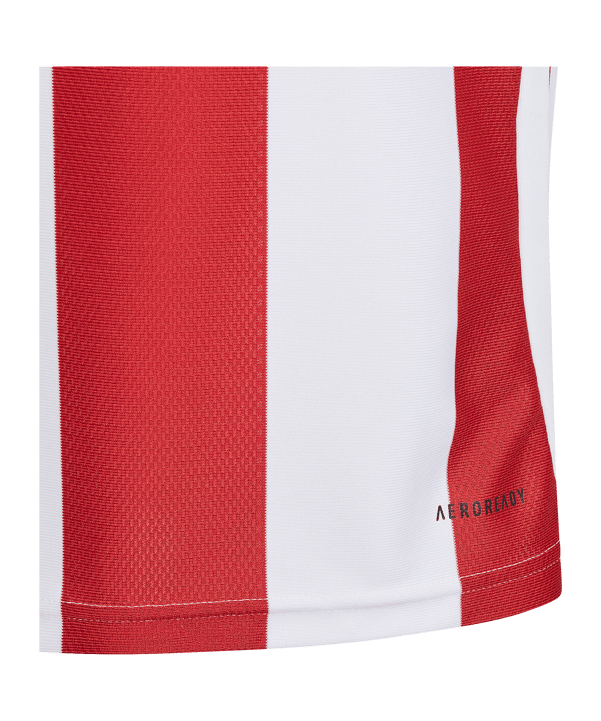 adidas Striped 24 Trikot Kids Weiss Rot - weiss