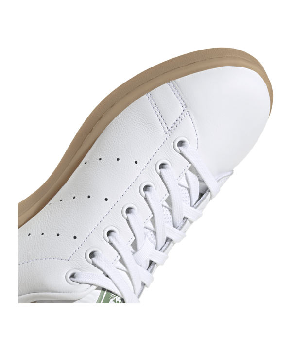 adidas Originals Stan Smith Weiss Blau Braun - weiss