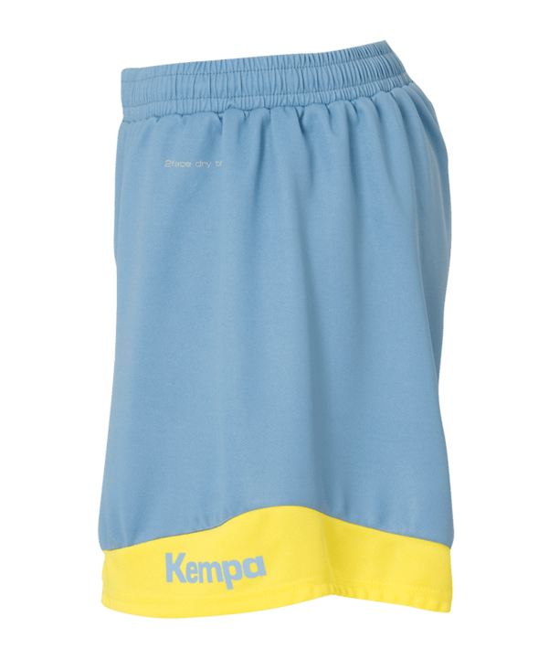 Kempa Emotion 2.0 Short Damen Hellblau Gelb F14 - blau