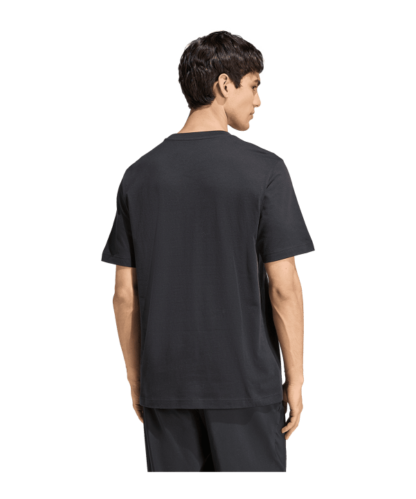 adidas Stadium Fans T-Shirt Schwarz - schwarz